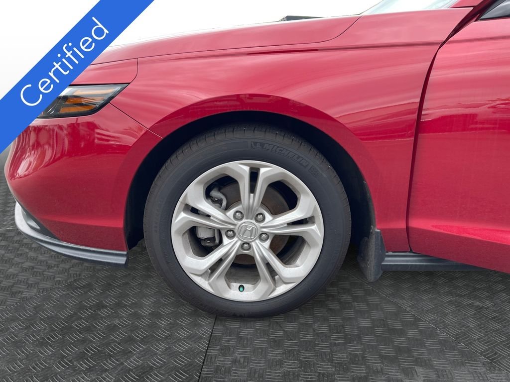 Certified Used 2025 Radiant Red Metallic Honda LX image 14