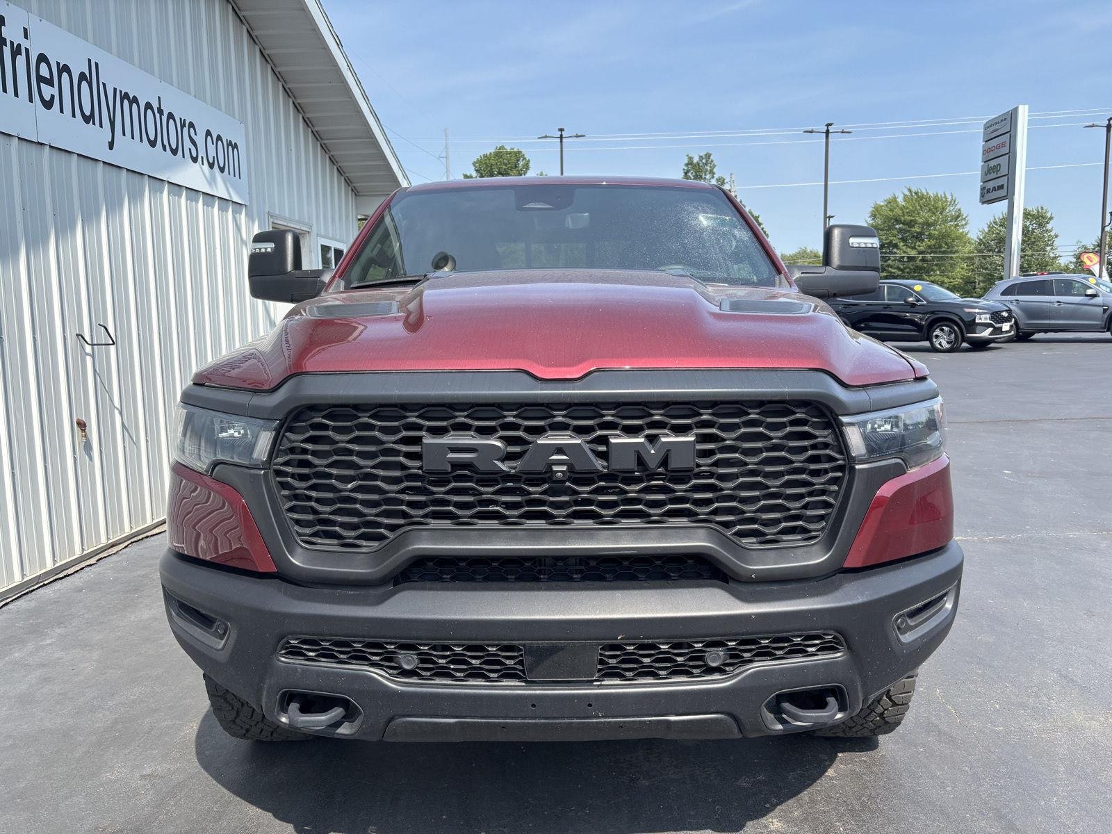 Used 2025 Delmonico Red Pearlcoat Ram Rebel image 8