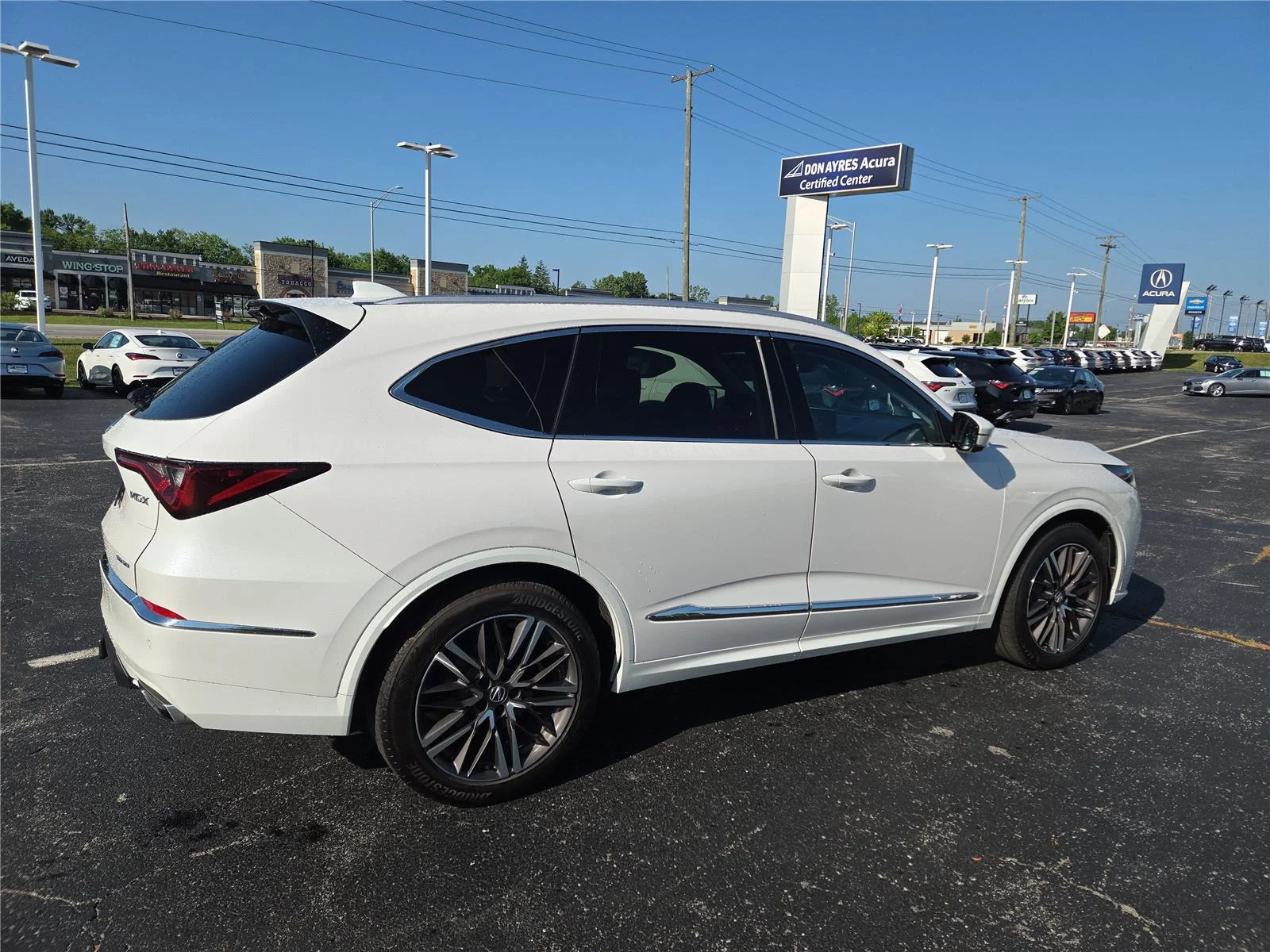 Certified Used 2025 Platinum White Pearl Acura SH-AWD ADVANCE image 33