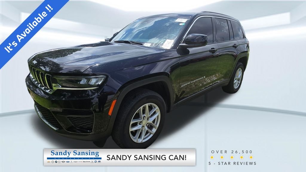 Used 2024 Black Jeep Laredo X image 1