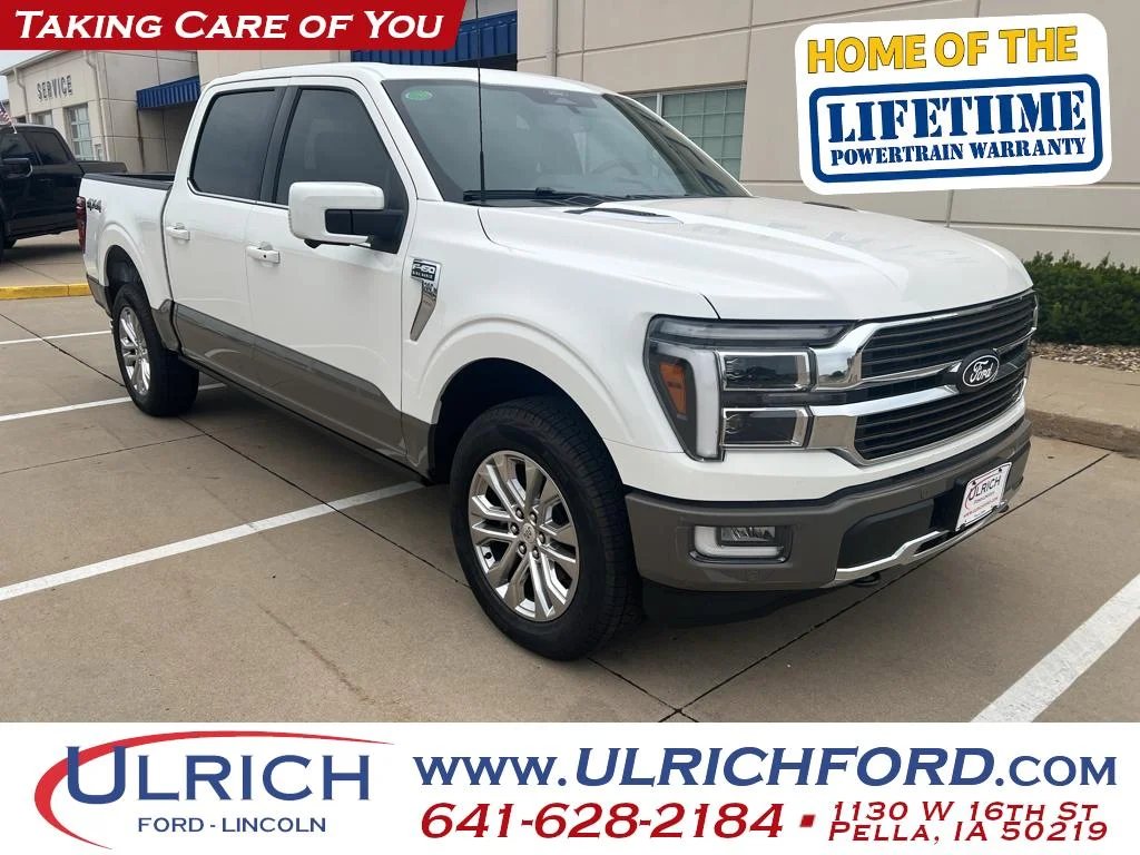 New 2026 Star White Metallic Tri-Coat Ford King Ranch® image 1