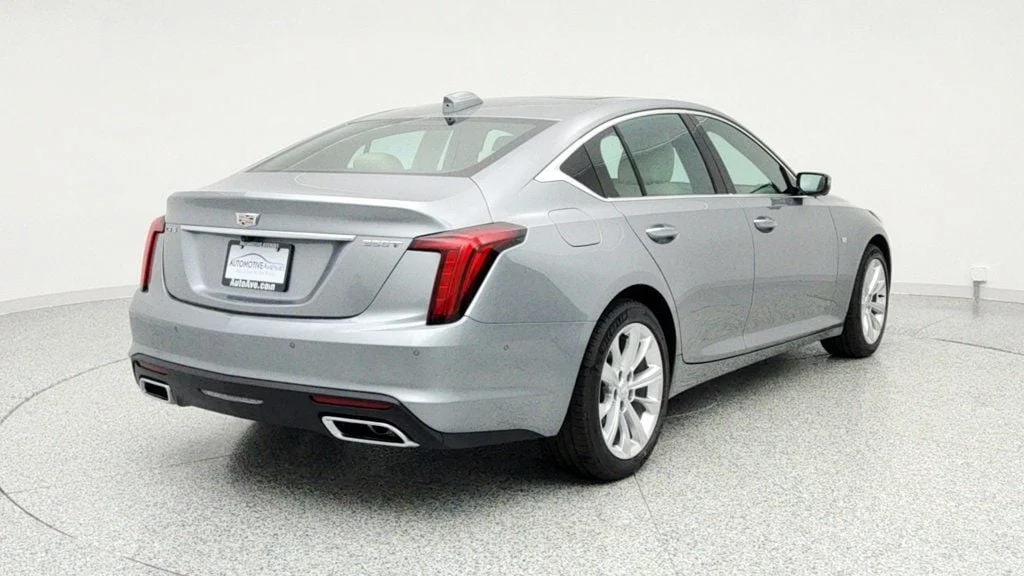 Used 2025 Argent Silver Metallic Cadillac 4dr Sedan Premium Luxury w/ Technology and Sun & Sound Packages image 5