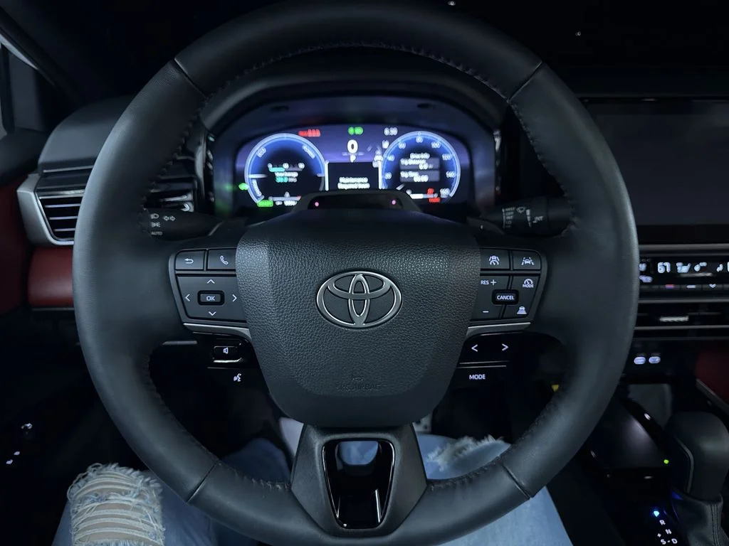 Used 2025 Midnight Black Metallic Toyota XSE image 21