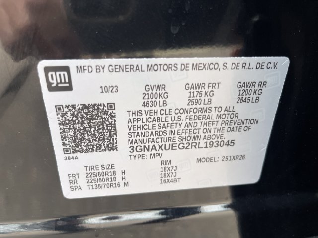 Certified Used 2024 Mosaic Black Metallic Chevrolet LT image 28