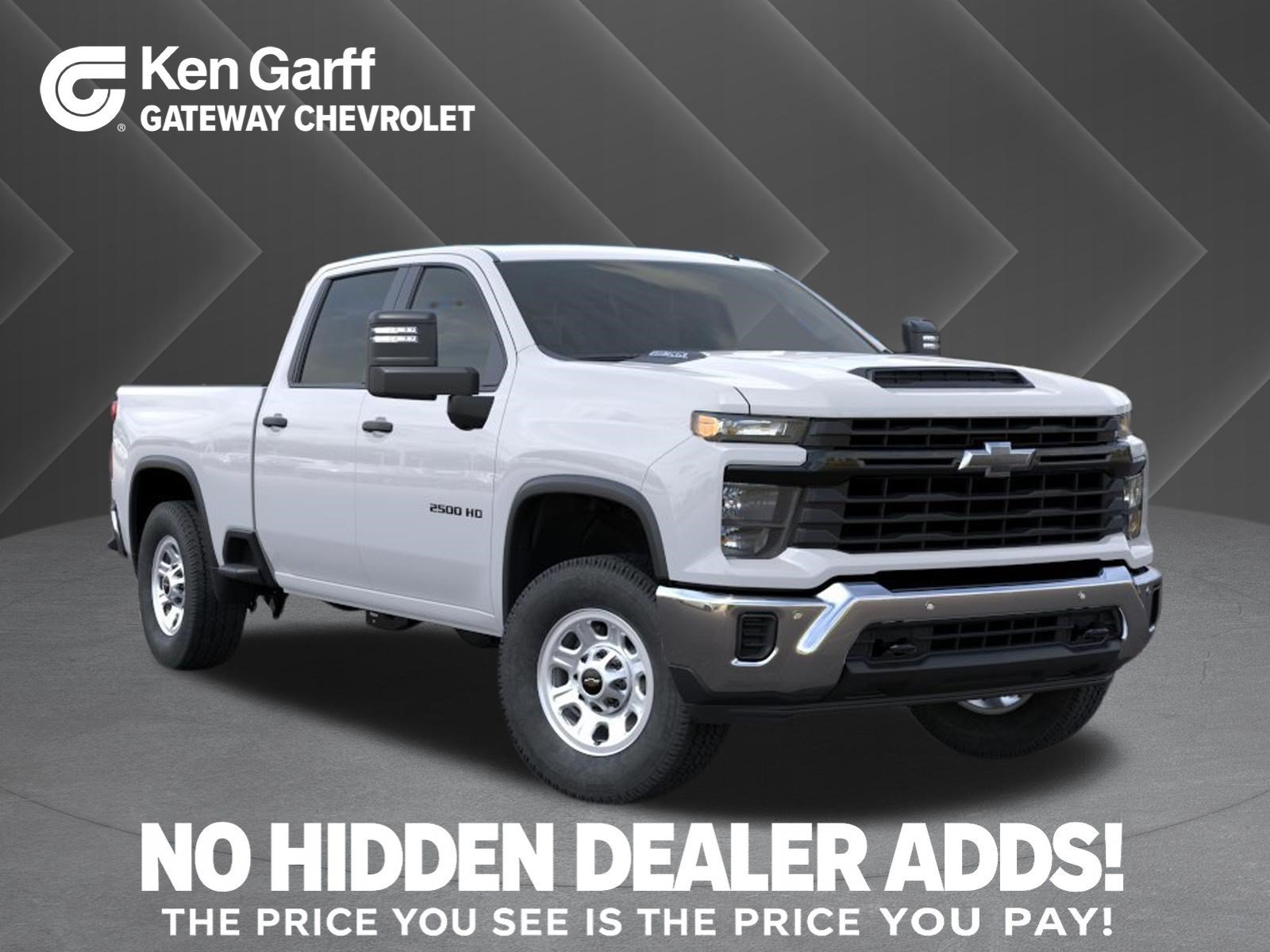 New 2026 Summit White Chevrolet Work Truck image 1