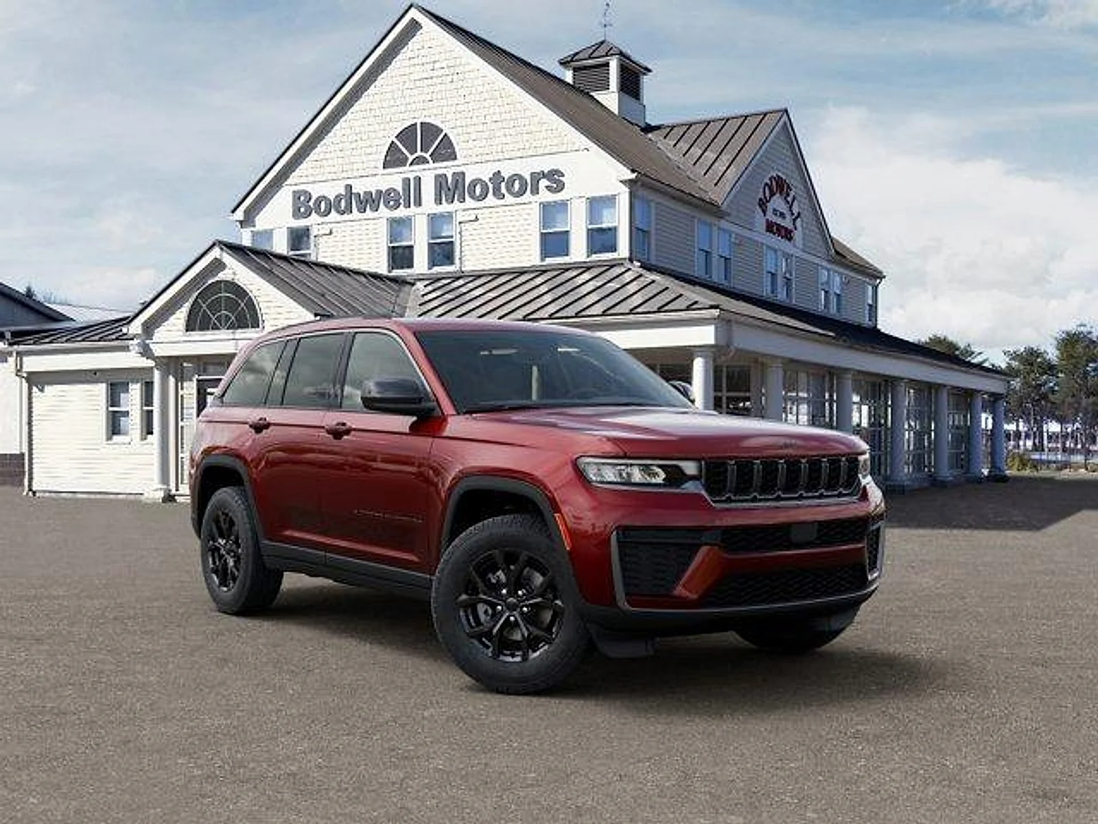 New 2026 Velvet Red Pearl-Coat Exterior Paint Jeep Altitude 4x4 image 5
