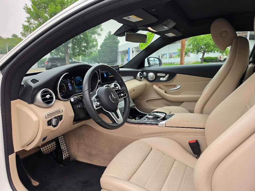 Used 2021 White Mercedes-Benz C 300 image 33