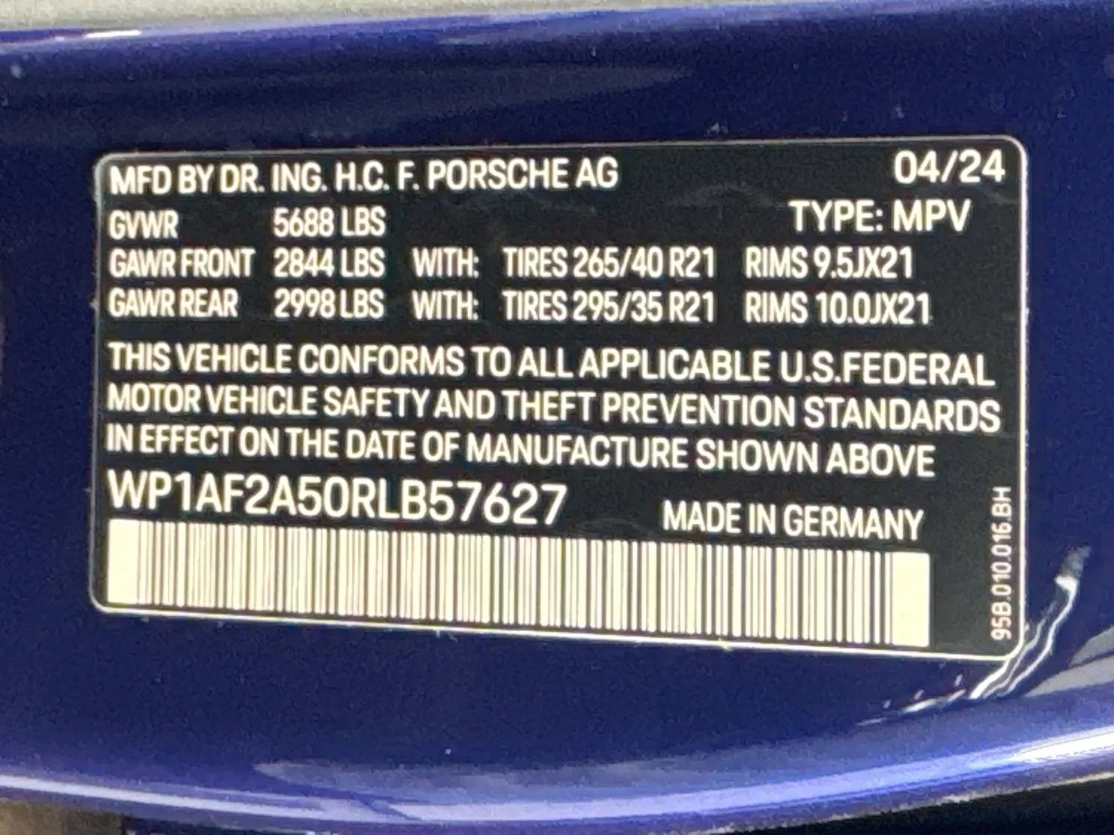 Certified Used 2024 Blue Porsche GTS image 25