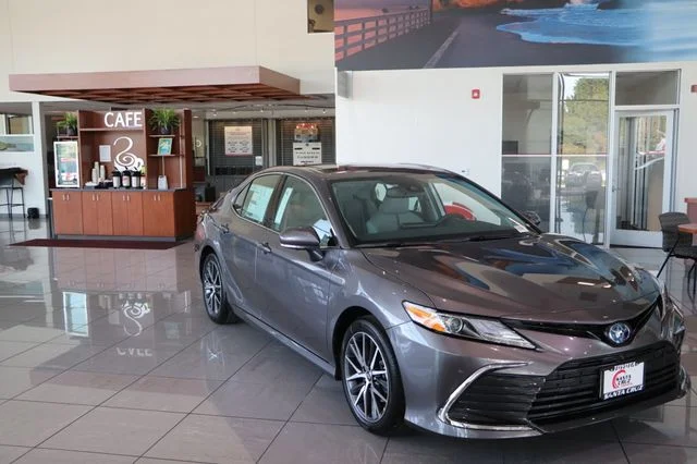 Certified Used 2021 Red Toyota XLE image 40