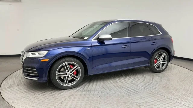 Used 2018 Blue Audi 3.0T Premium Plus image 6