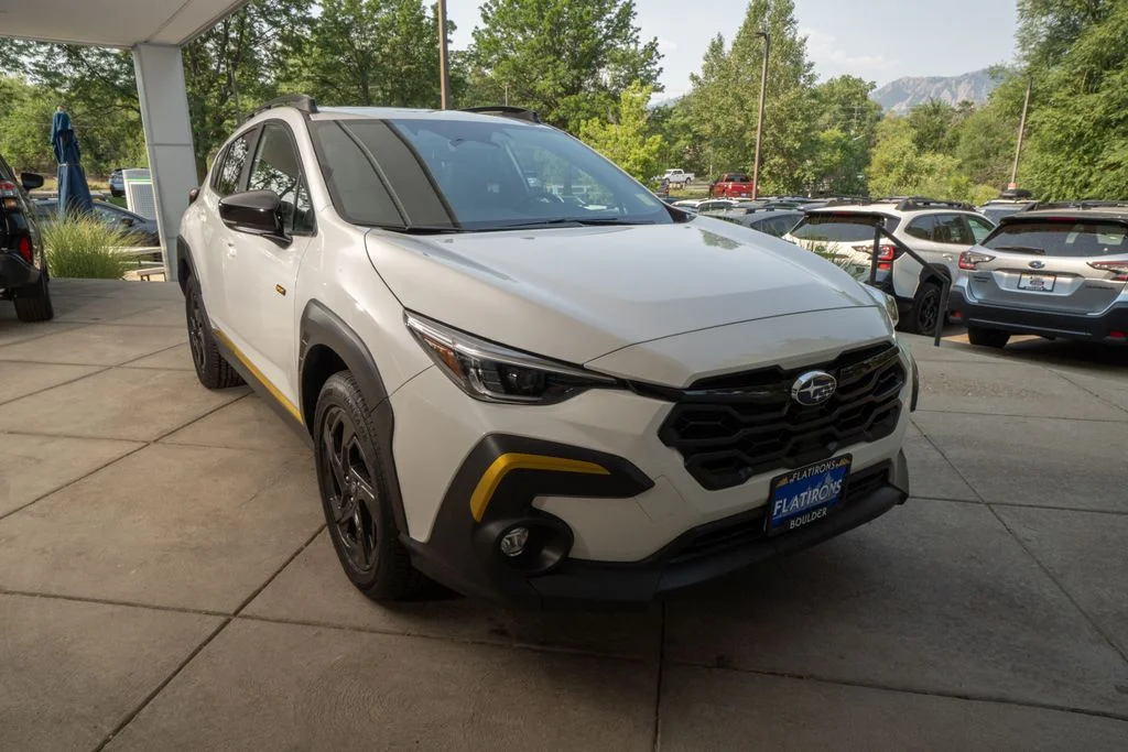 Certified Used 2025 White Subaru Sport image 2