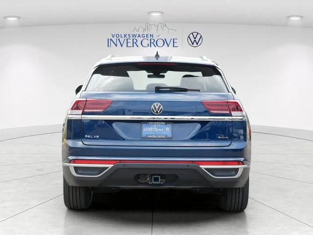 Certified Used 2023 Blue Volkswagen 3.6L V6 SEL image 6