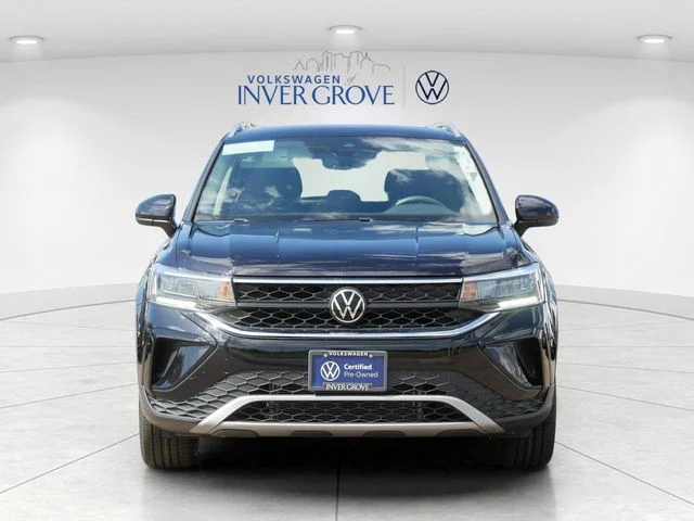 Certified 2023 Volkswagen Taos SE with VIN 3VVNX7B23PM347338 for sale in Inver Grove Heights, Minnesota