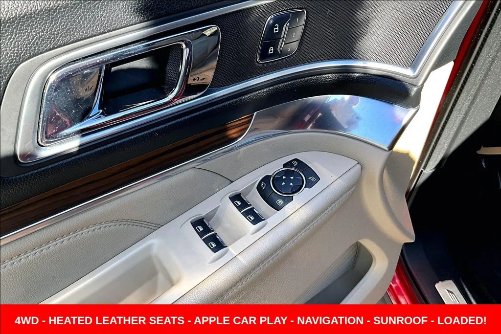 Used 2017 Red Ford Limited image 25