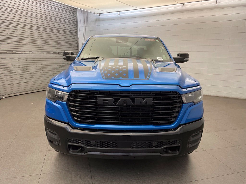 New 2026 Hydro Blue Pearl-Coat Exterior Paint RAM Laramie America 250 image 10