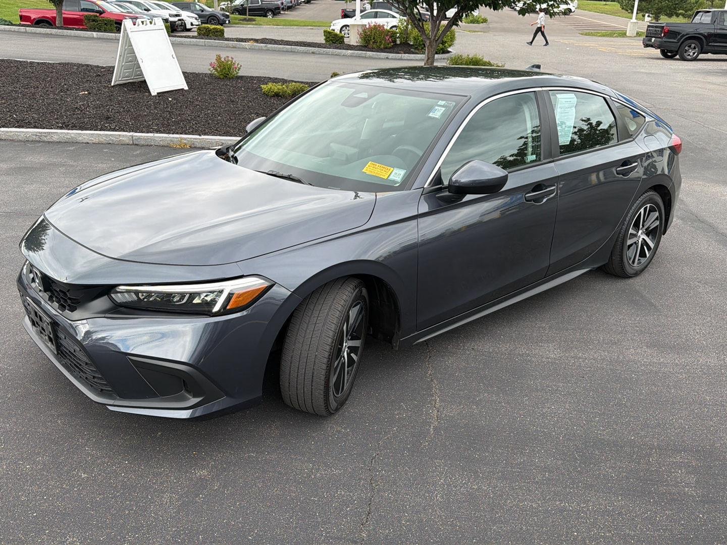 Used 2024 Meteorite Gray Metallic Honda LX image 3