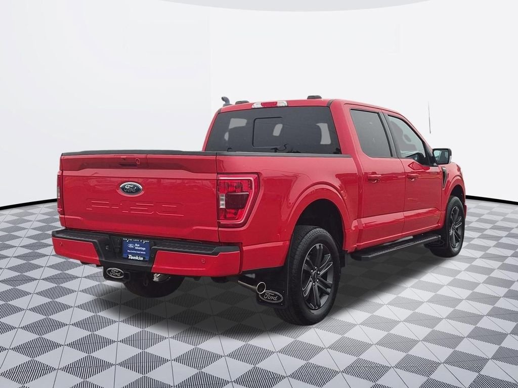 Certified Used 2022 Race Red Ford XLT image 5