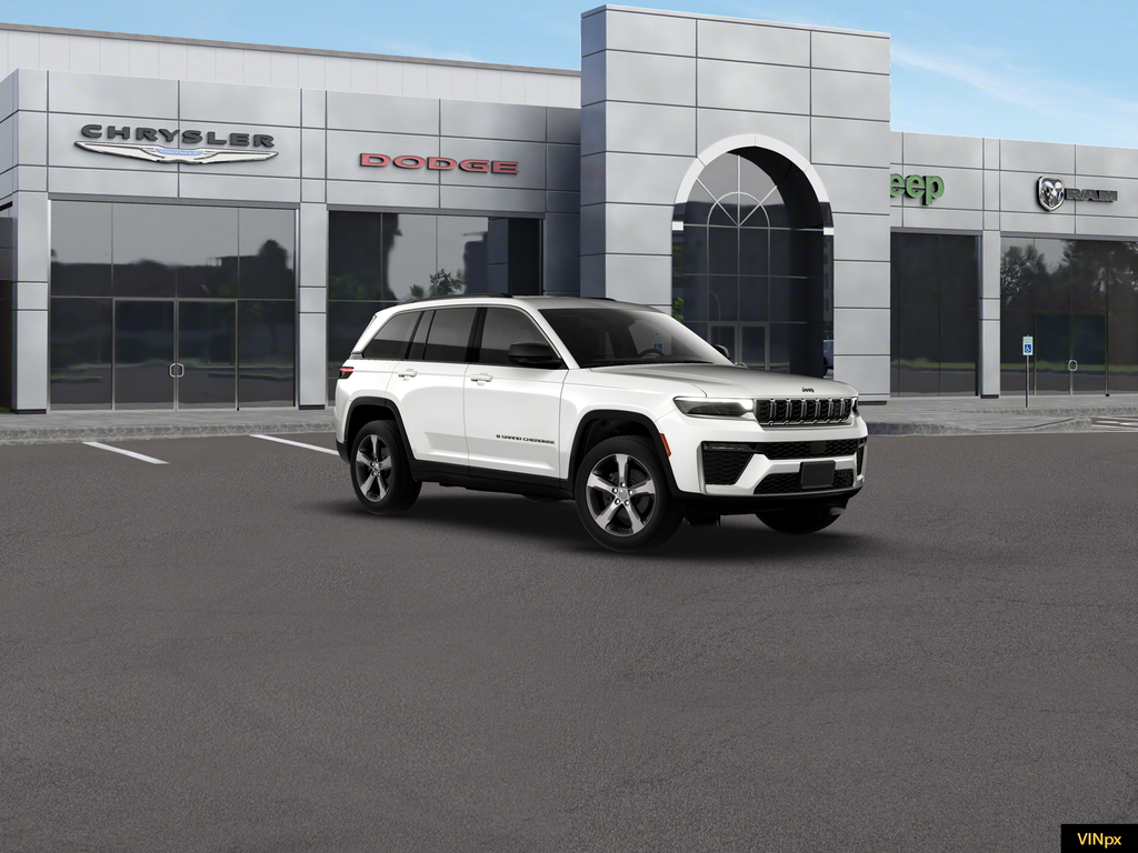 New 2026 Bright White Clear-Coat Exterior Paint Jeep Limited image 10