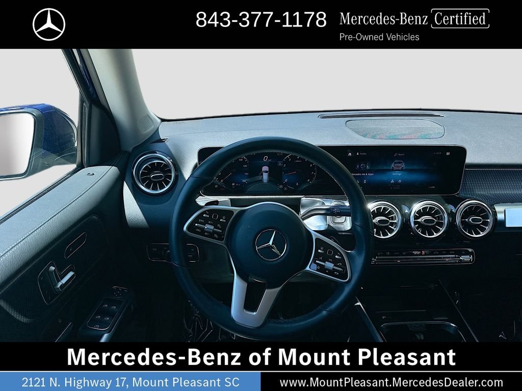Certified Used 2021 Blue Mercedes-Benz GLB 250 image 22