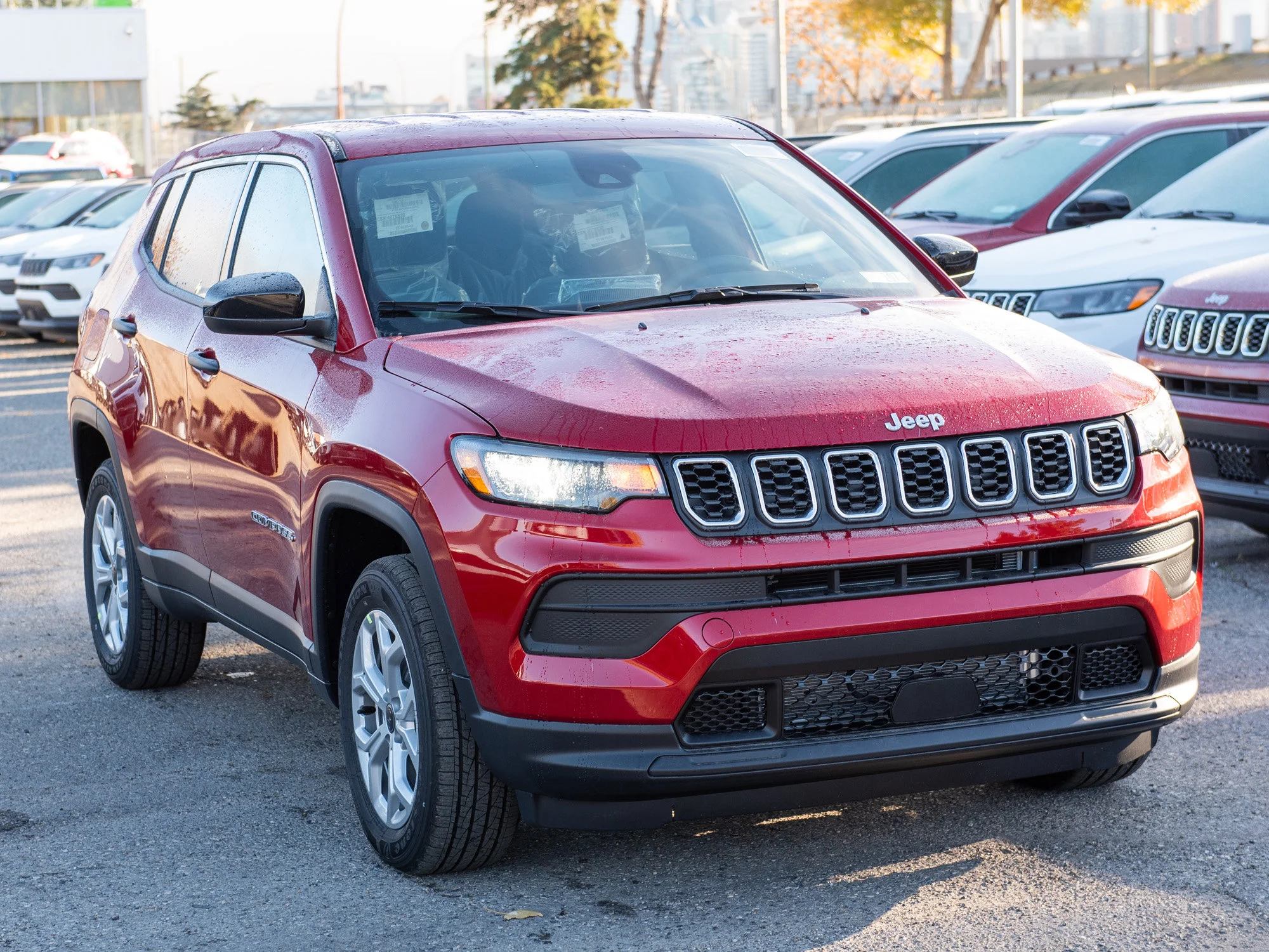 New 2026 Red Jeep Sport* image 6