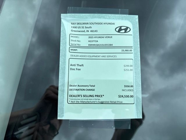 Certified Used 2025 Red Hyundai Limited image 2