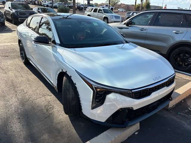 Certified Used 2025 Snow White Pearl Kia GT-Line image 4