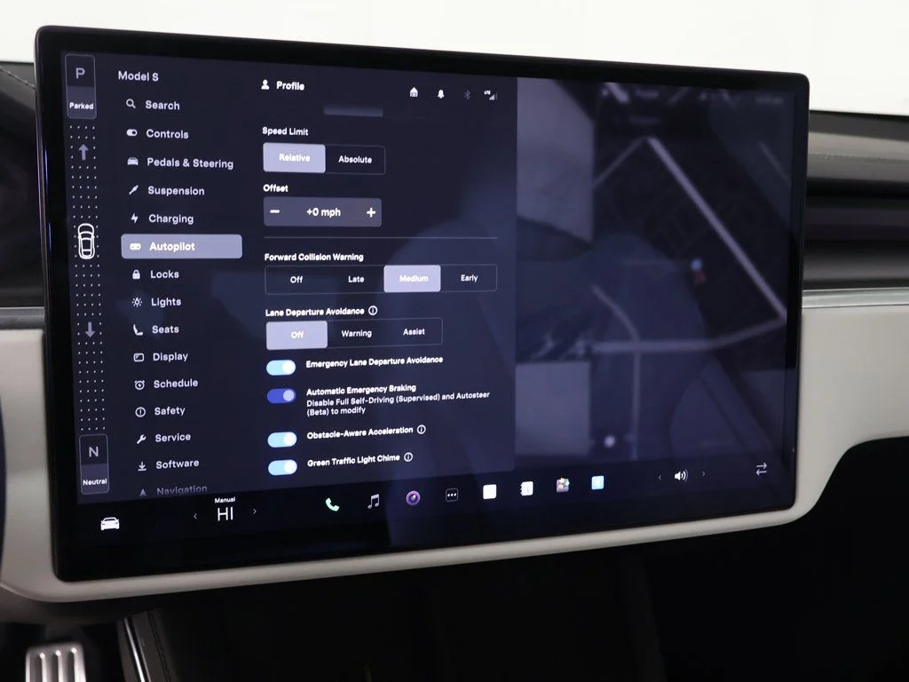 Used 2023 Blue Tesla Plaid image 48