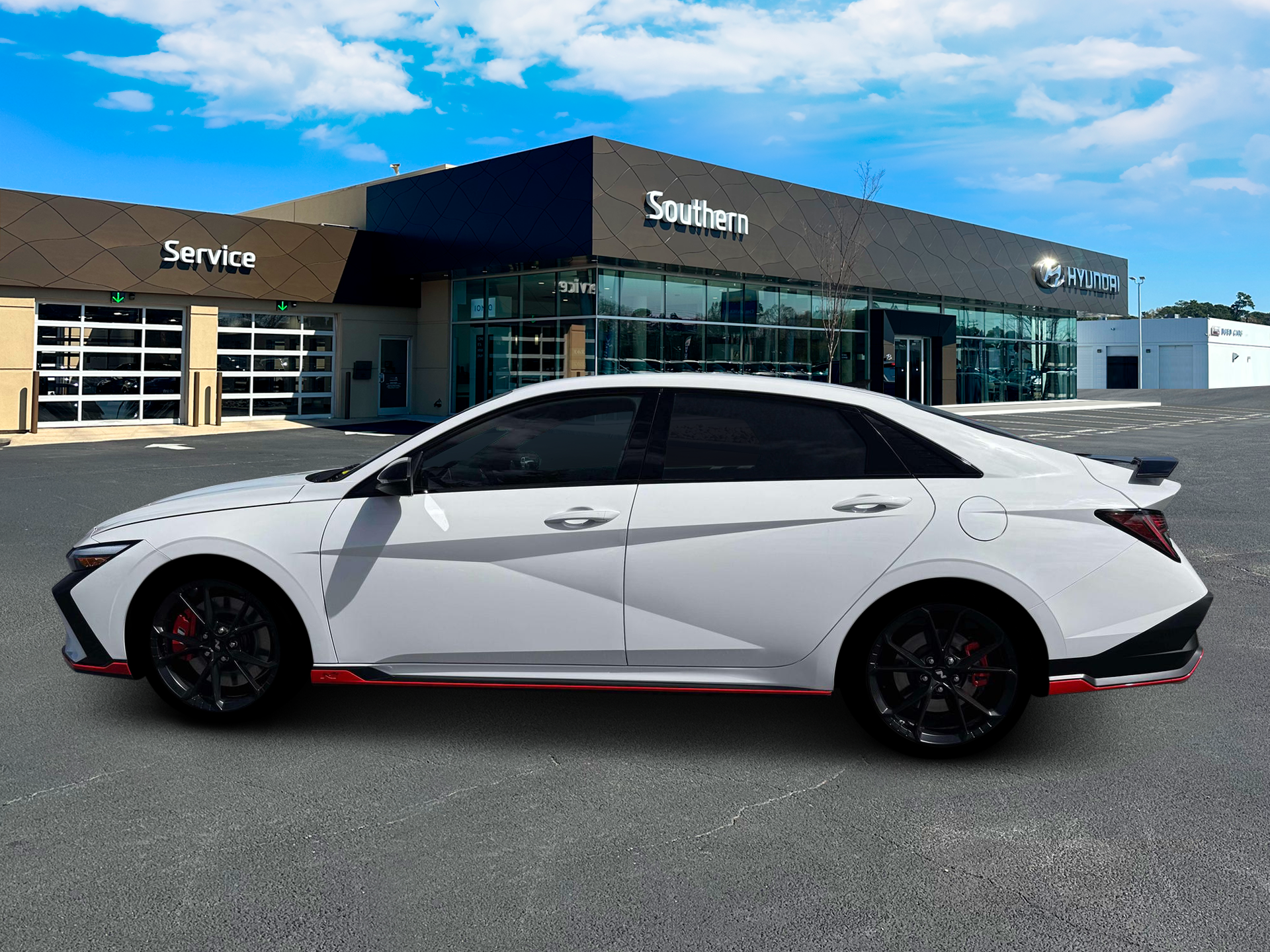 New 2026 White Hyundai Sedan image 3