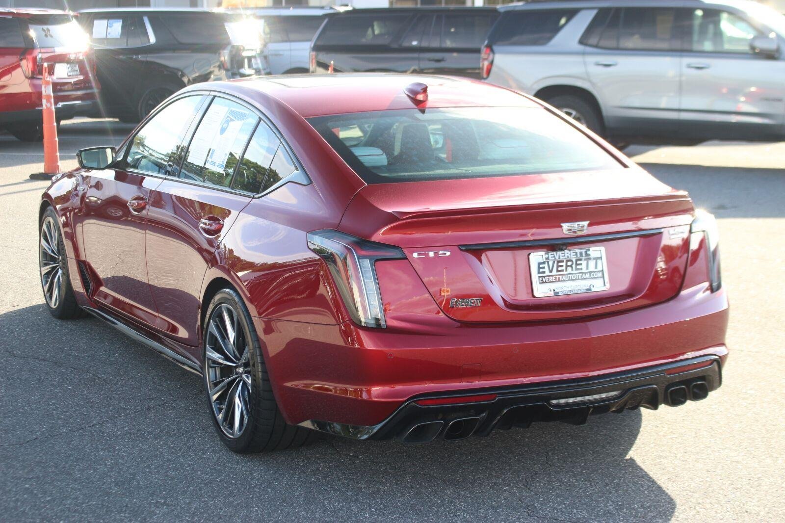 Used 2023 Radiant Red Tintcoat Cadillac V-Series Blackwing image 5
