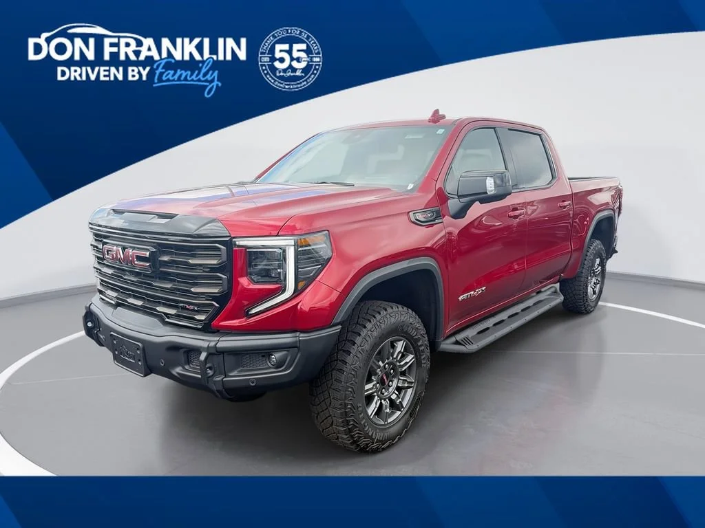 New 2026 Volcanic Red Tintcoat GMC AT4X image 1