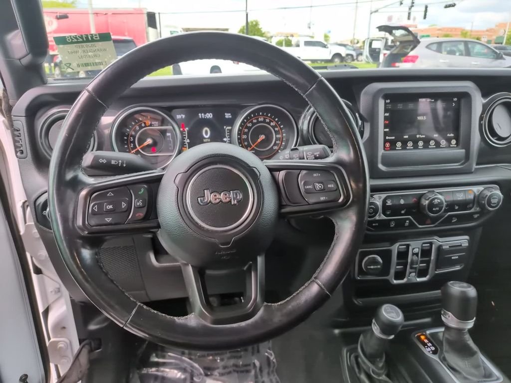 Used 2020 White Jeep Unlimited Sport Altitude image 28
