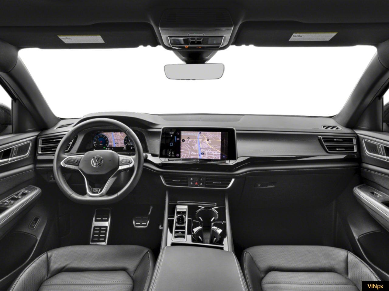New 2026 Gray Volkswagen 2.0T SEL R-Line Black image 4
