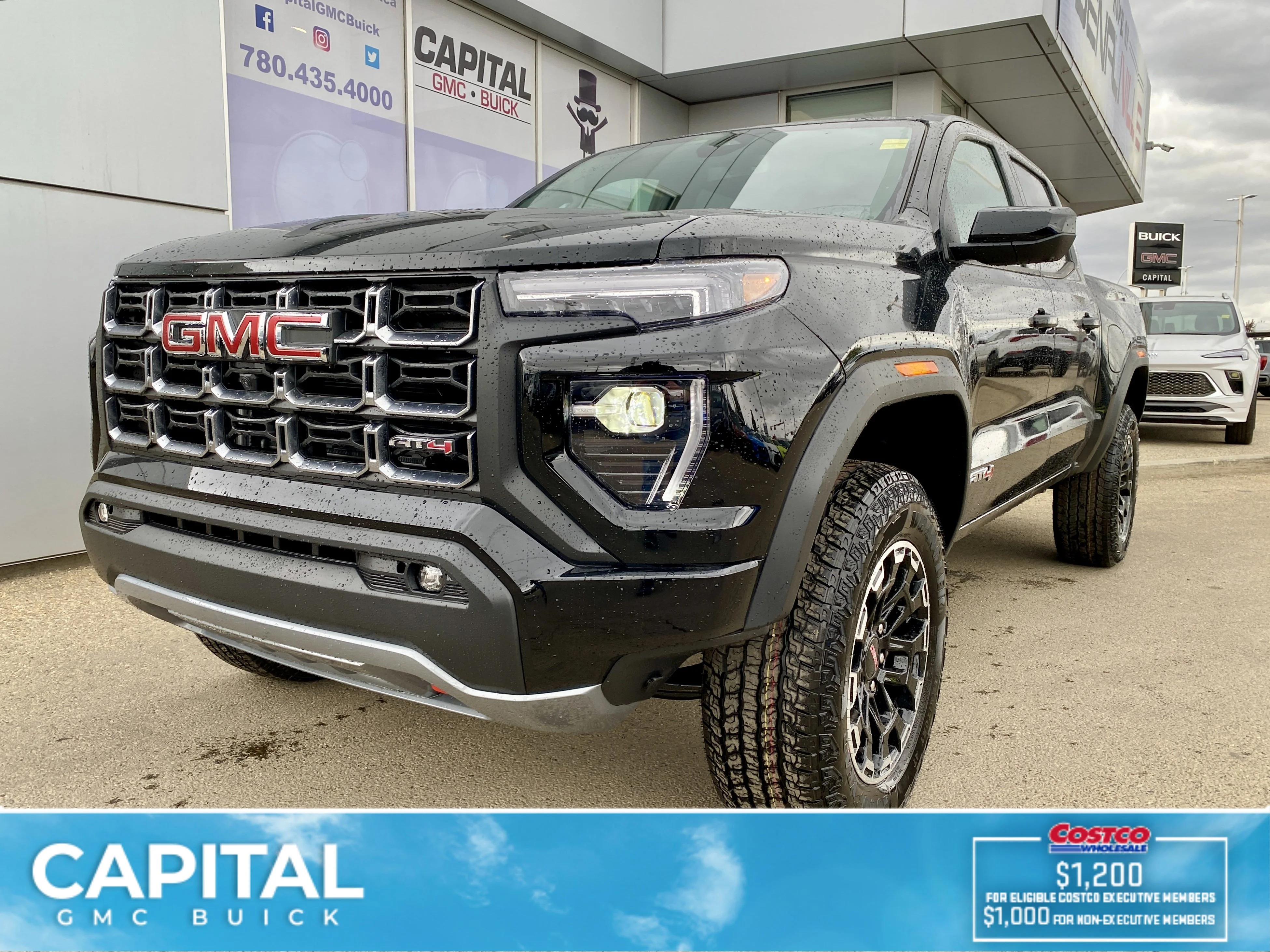 New 2026 ONYX BLACK GMC 4WD AT4 image 2