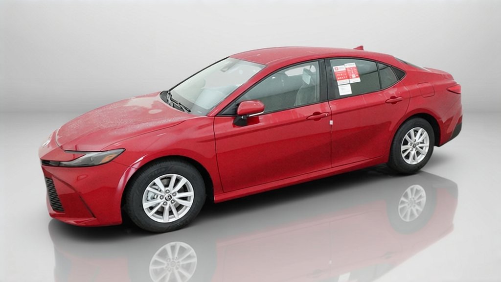 New 2026 Red Toyota LE image 3