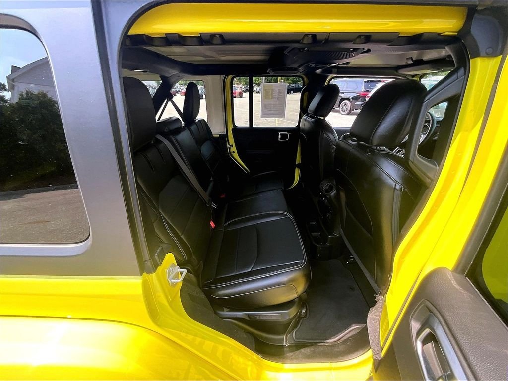 Used 2023 Yellow Jeep Sahara 4xe image 16