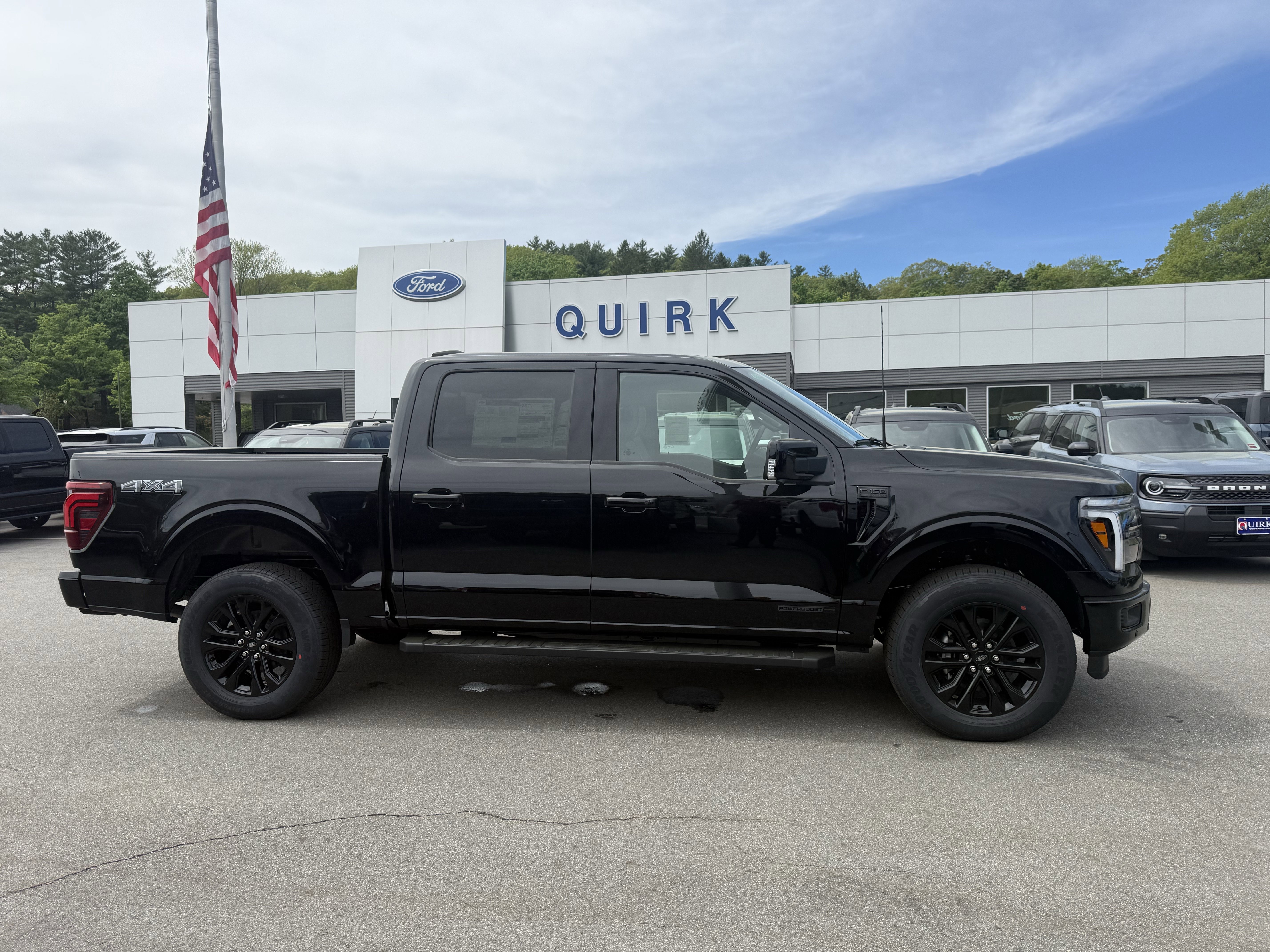 New 2026 Agate Black Metallic Ford Lariat® image 2