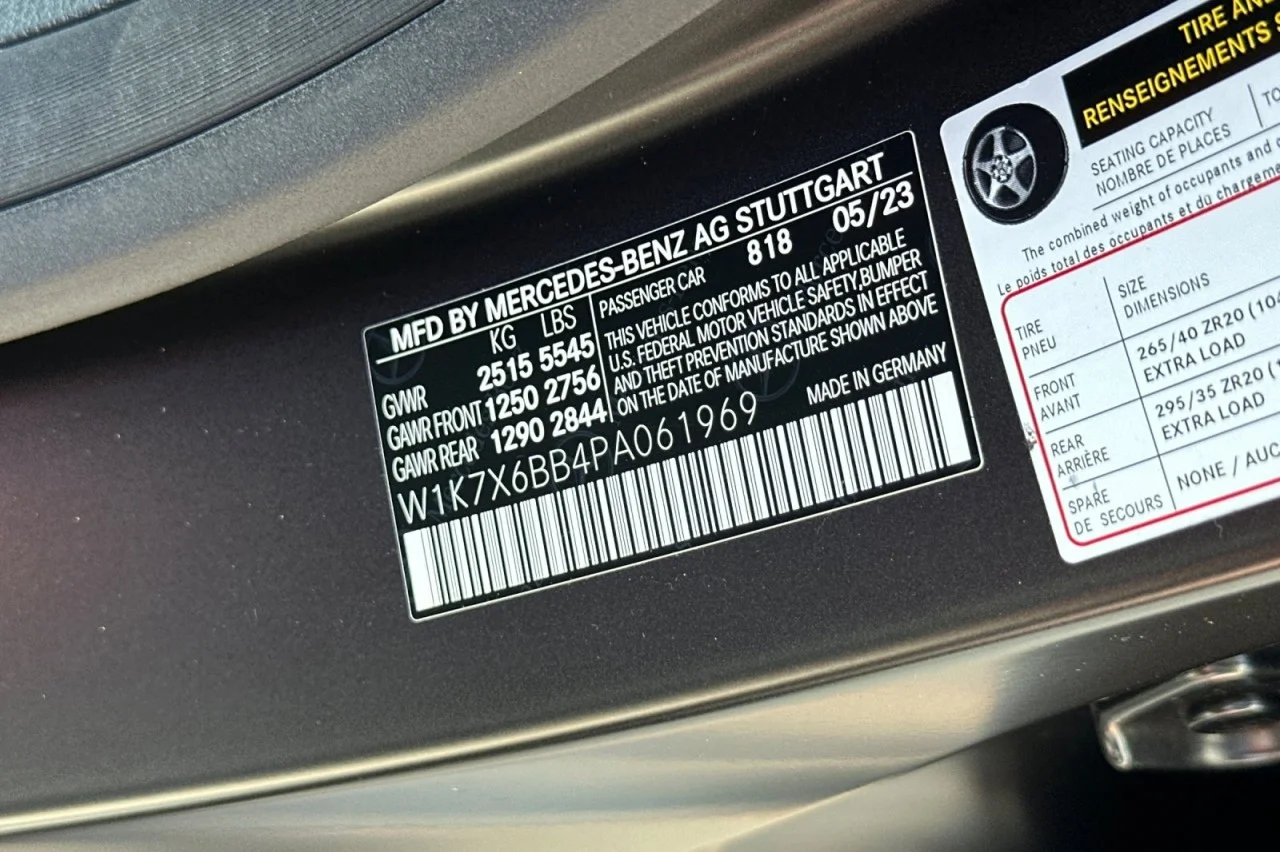 Certified Used 2023 MANUFAKTUR Graphite Grey Magno Mercedes-Benz AMG® GT 53 image 28