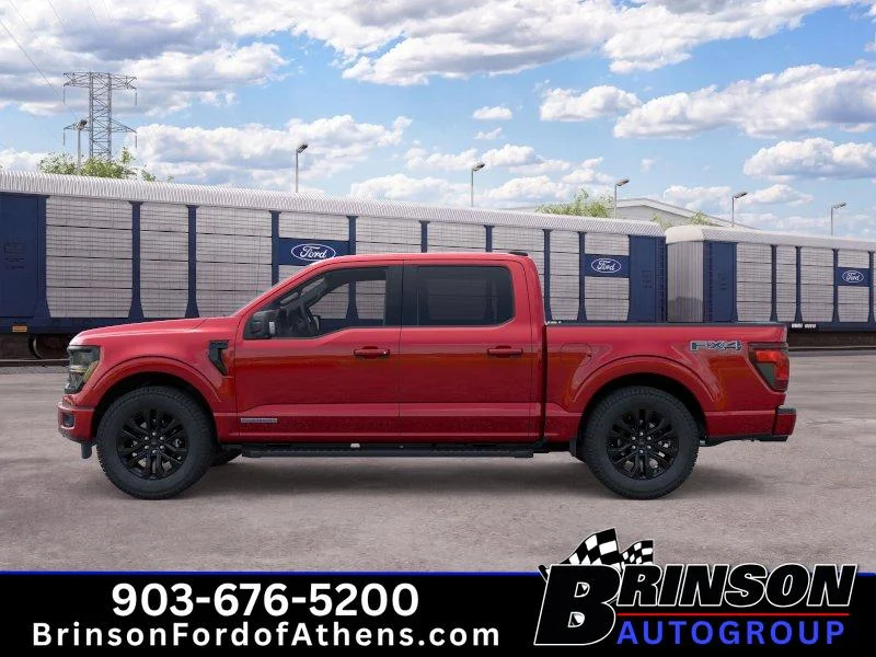 New 2026 Ruby Red Metallic Tinted Clearcoat Ford XLT image 3