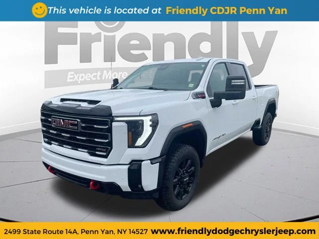 Used 2025 White GMC AT4 image 1