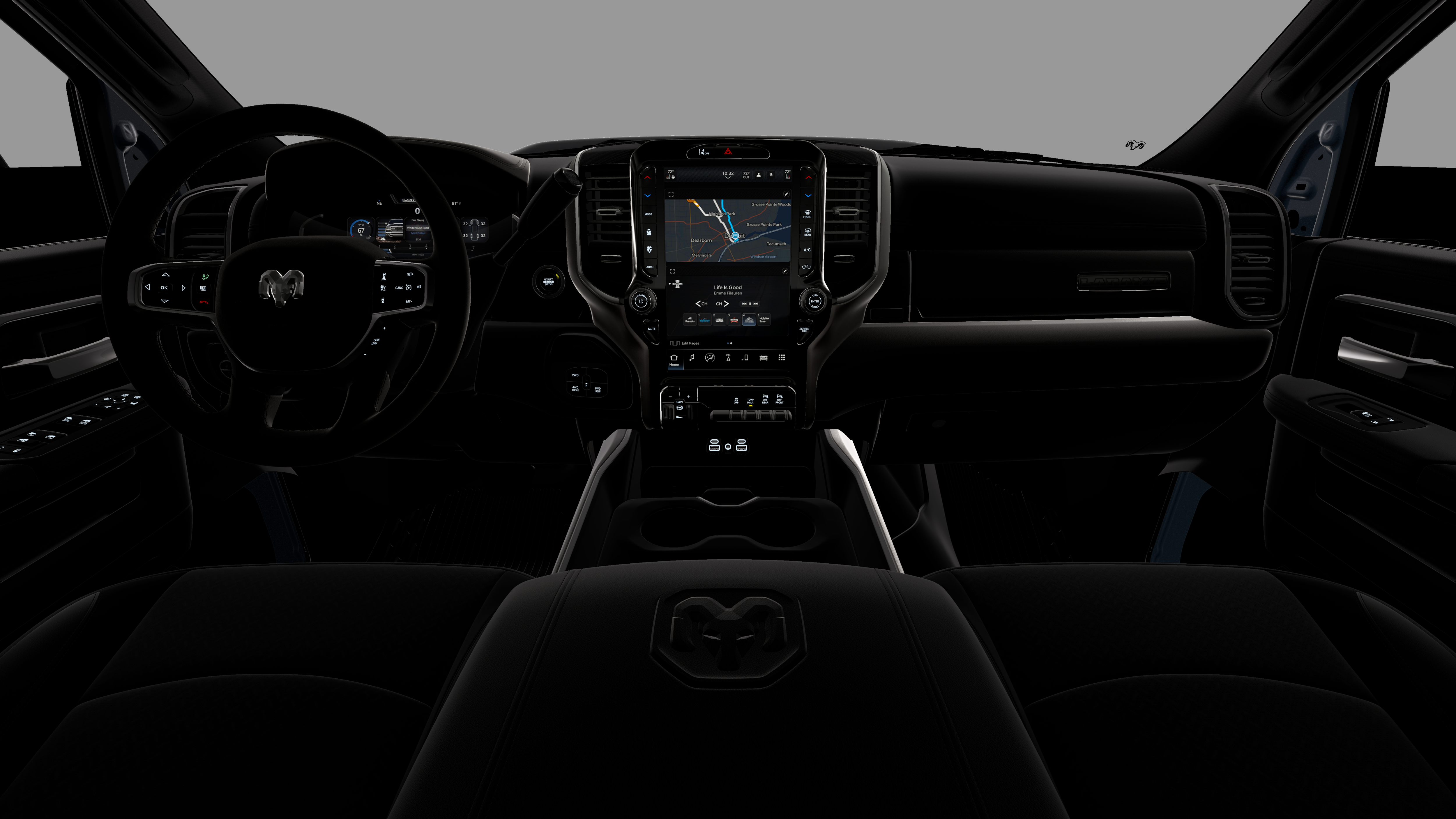 New 2026 Forged Blue Metallic Exterior Paint RAM LARAMIE image 18
