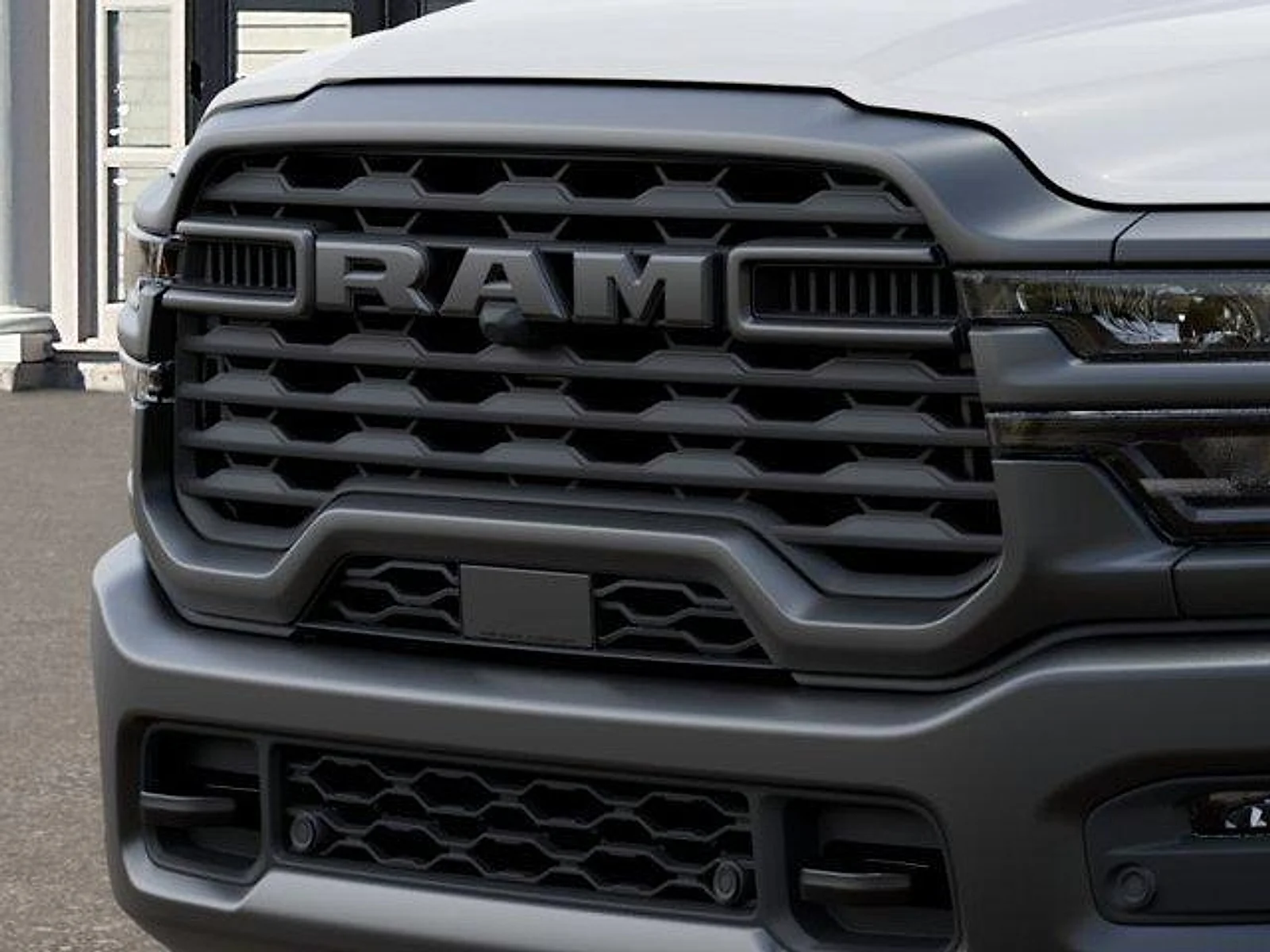 New 2026 Bright White Clear-Coat Exterior Paint RAM Tradesman Regular Cab 4x4 8