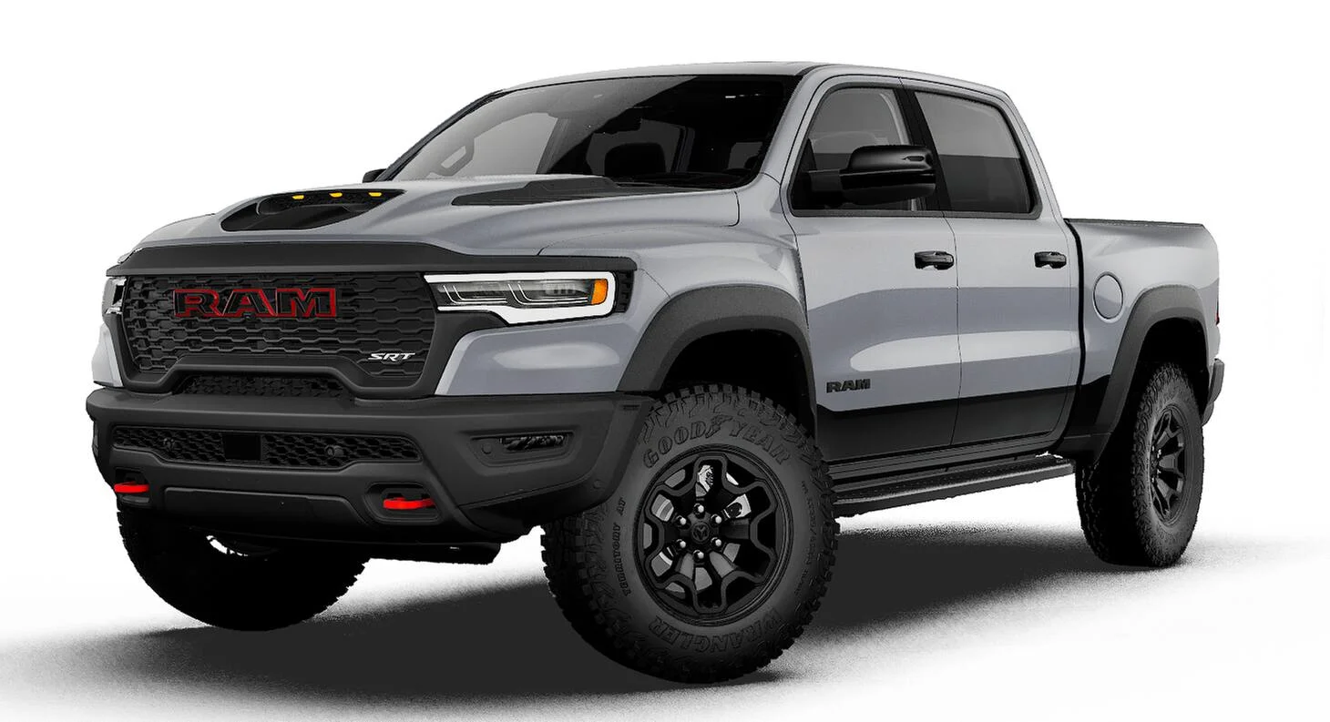 New 2027 Silver Zynith Exterior Paint RAM TRX image 1