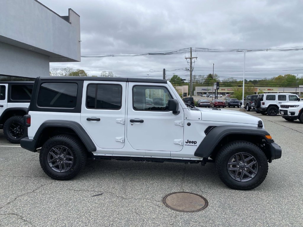 Certified Used 2025 White Jeep Sport S image 2