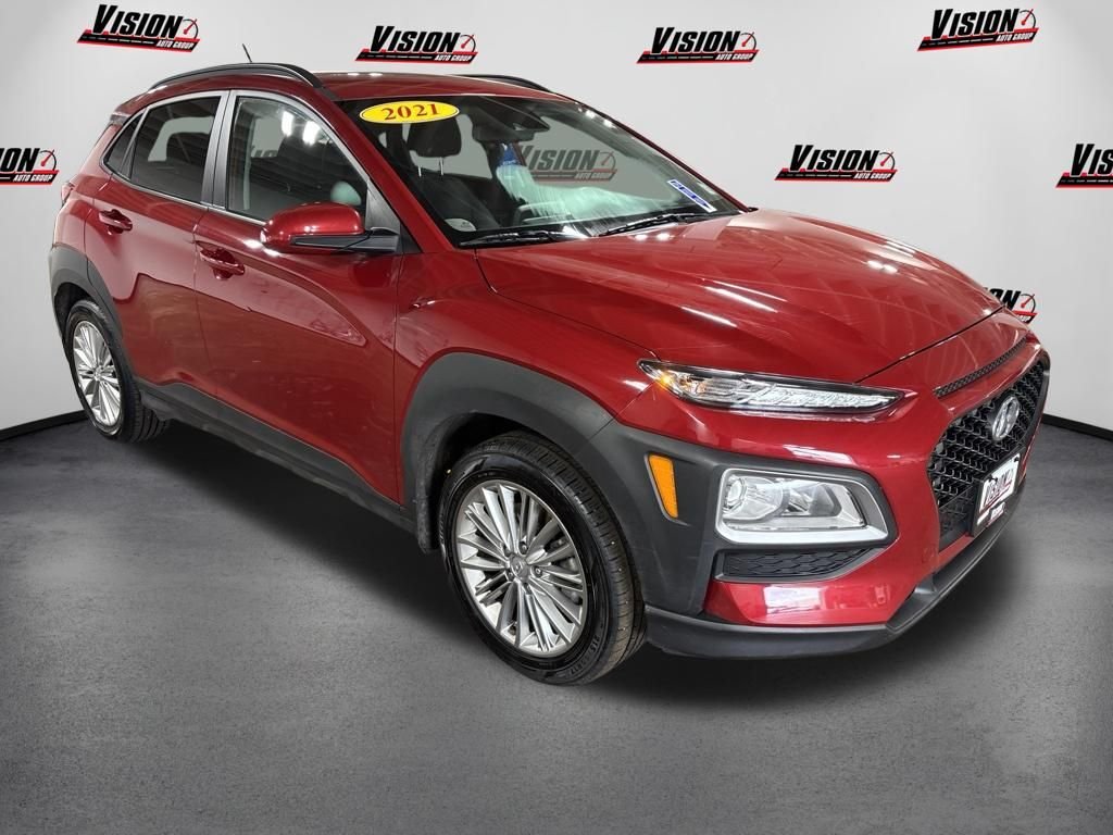 Used 2021 Red Hyundai SEL image 3