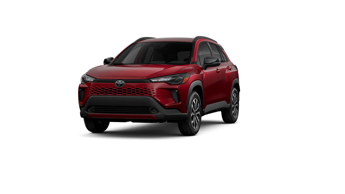 New 2026 Soul Red Crystal Toyota Hybrid SE image 18
