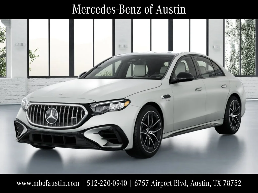 New 2027 White Mercedes-Benz E 53 AMG® image 1