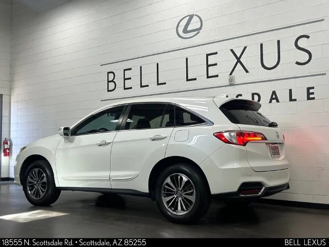 Used 2017 White Acura Advance Package image 4