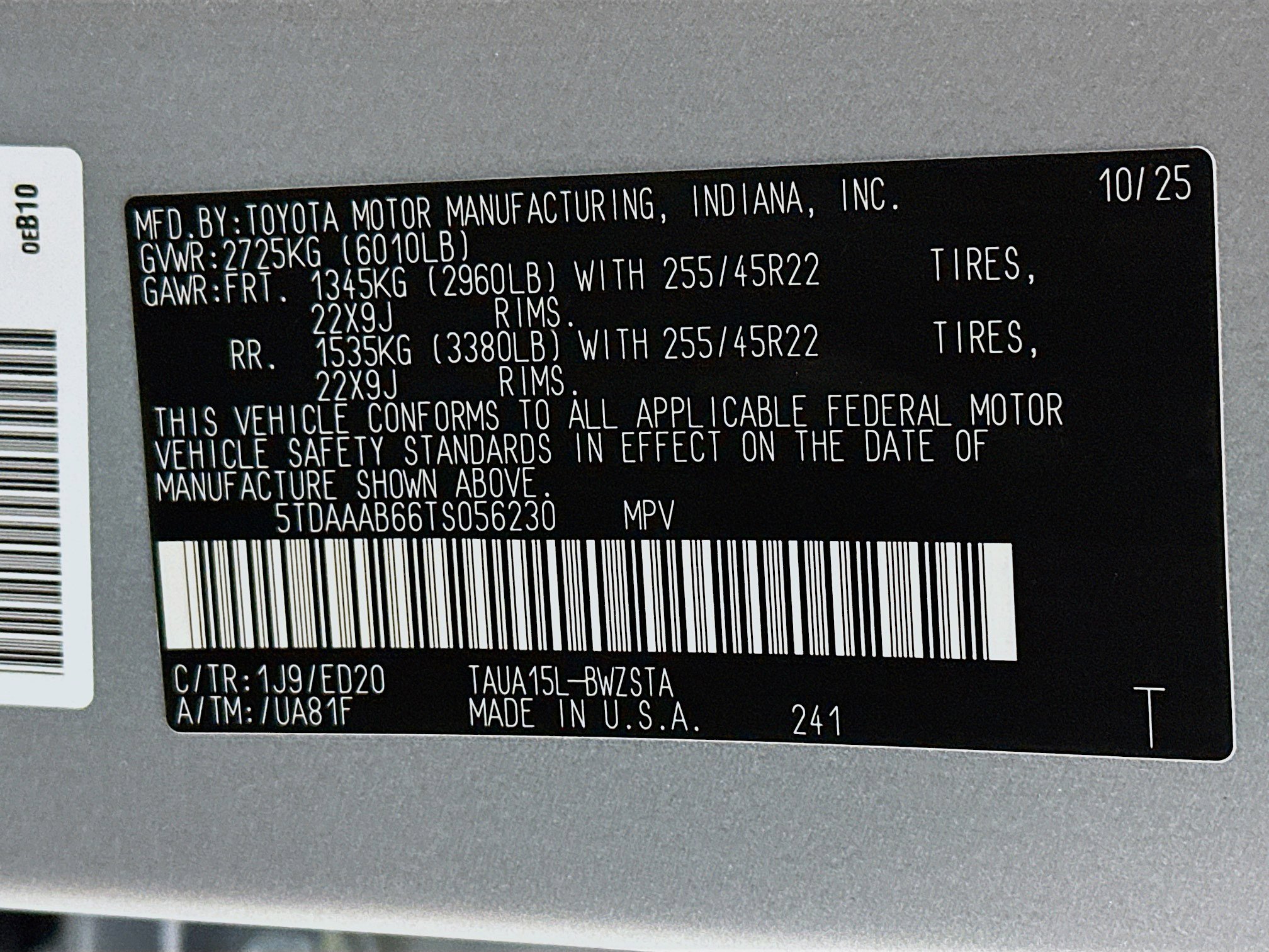 2026 Lexus TX 350 F-Sport - Photo 34