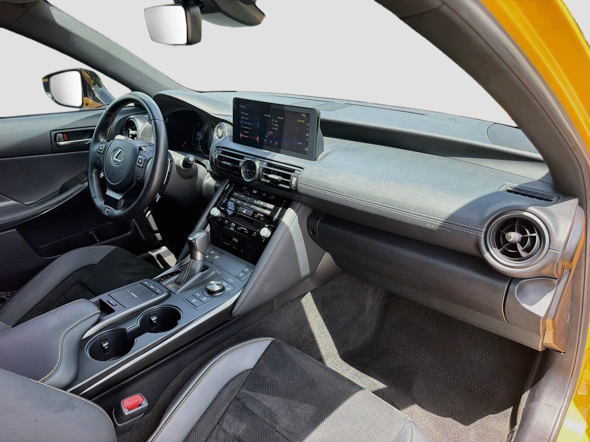 Used 2025 Flare Yellow Lexus IS 500 F SPORT Performance image 13