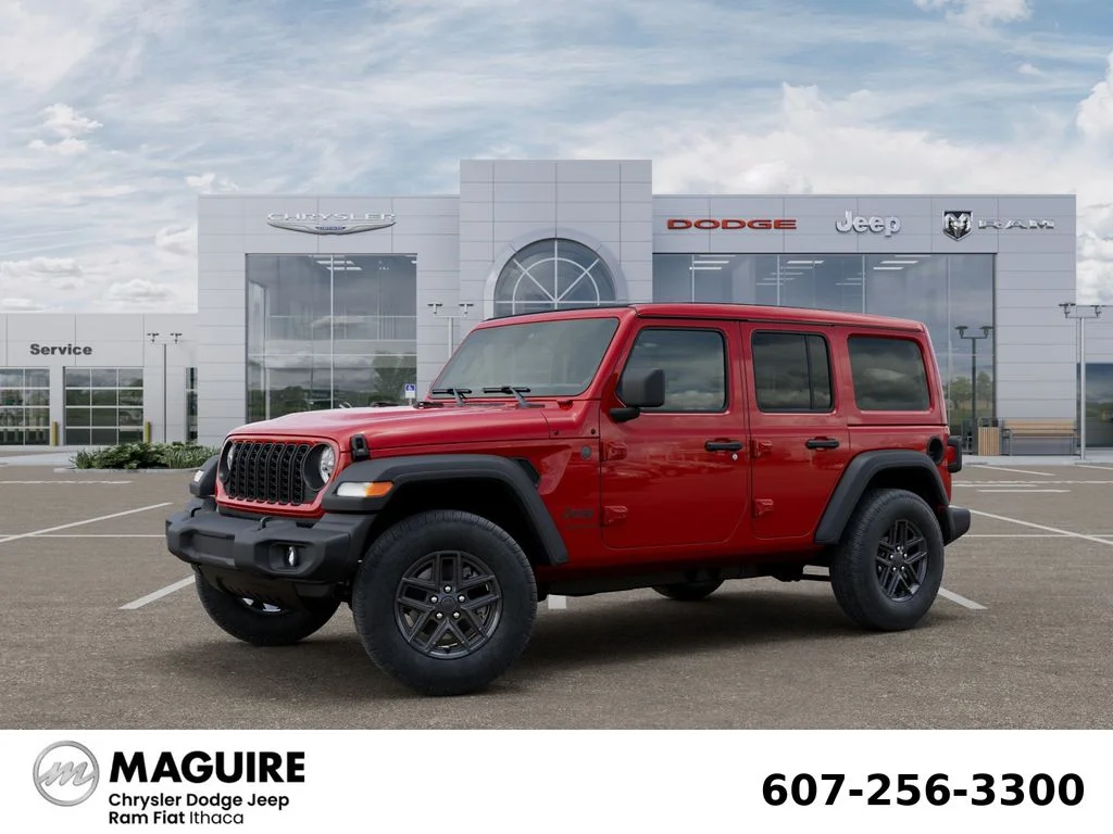 New 2026 Red Jeep Sport S image 2